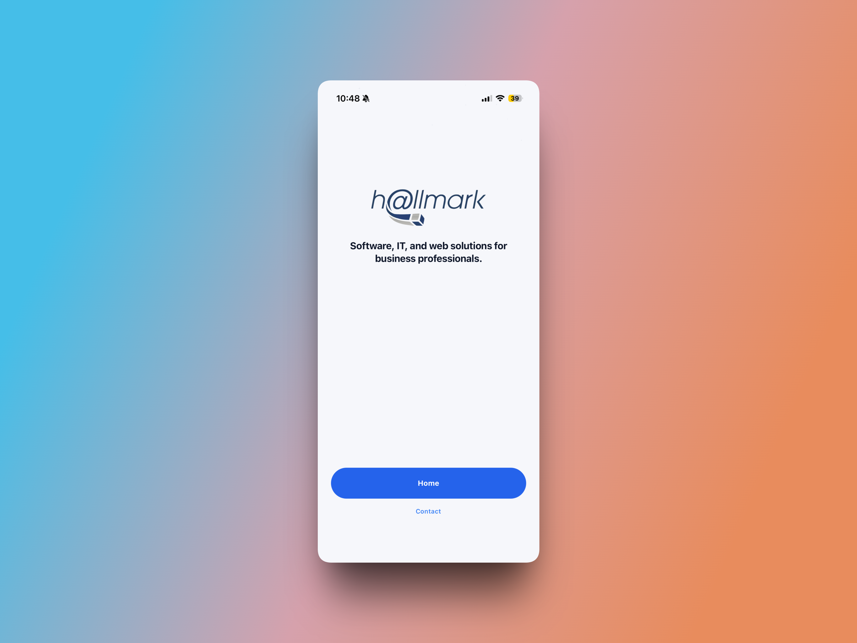 HallmarkOC screenshot showing the app interface and features